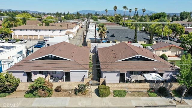 1608 N Placentia Ave, Fullerton, CA 92831 - bird's eye view with a mountain view and a residential view