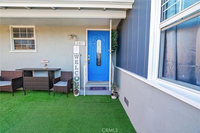 2807 W 129th, Gardena, CA 90248 - property entrance featuring a yard