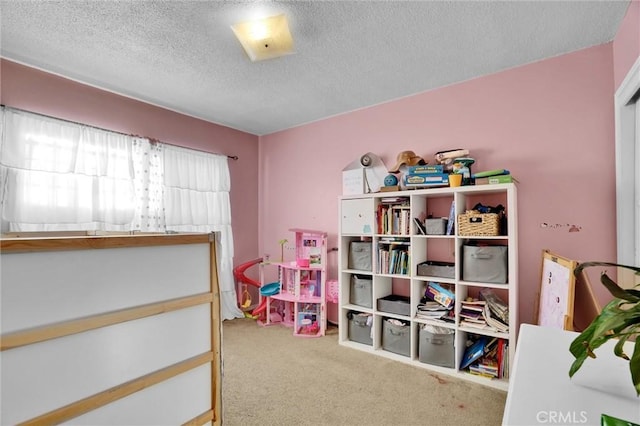 2807 W 129th, Gardena, CA 90248 - bedroom with a textured ceiling and carpet flooring