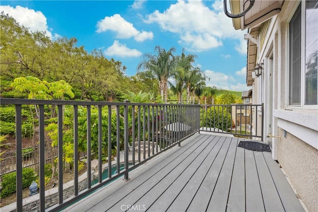 3973 Coast Oak Cir, Chino Hills, CA 91709 - view of wooden deck