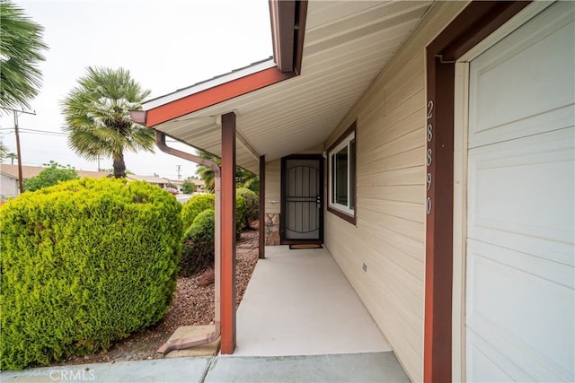 28890 Snead Dr, Menifee, CA 92586 - view of patio / terrace with covered porch