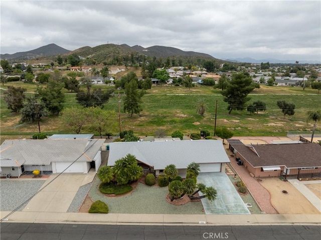 28890 Snead Dr, Menifee, CA 92586 - birds eye view of property featuring a residential view and a mountain view