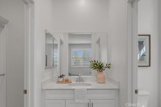 8000 7th St, Downey, CA 90241 - bathroom with vanity and toilet