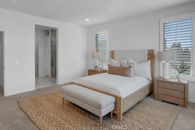 8000 7th St, Downey, CA 90241 - bedroom with carpet, baseboards, and recessed lighting