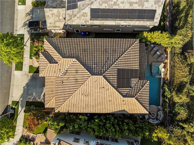 aerial view