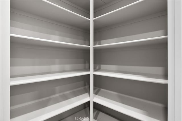 view of pantry