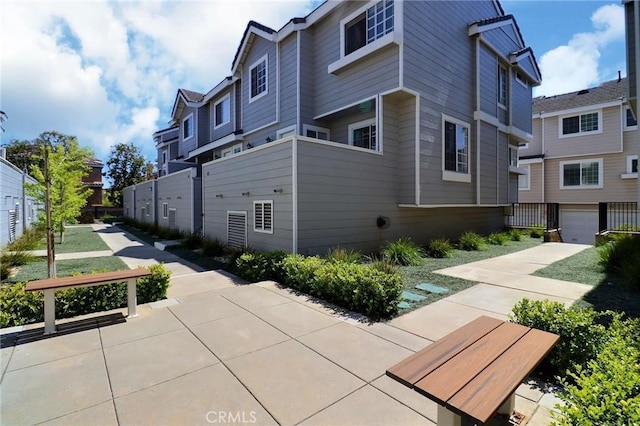 view of side of property