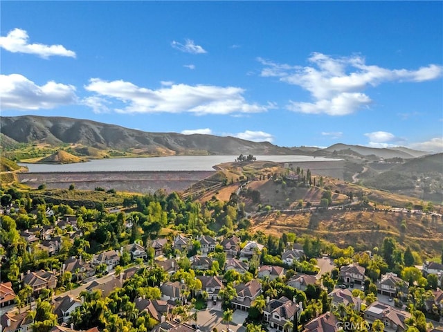 125 Heath Meadow Pl, Simi Valley, CA 93065 - mountain view featuring a large body of water and nearby suburban area