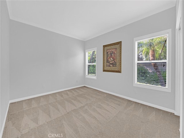 125 Heath Meadow Pl, Simi Valley, CA 93065 - carpeted spare room with healthy amount of natural light and ornamental molding