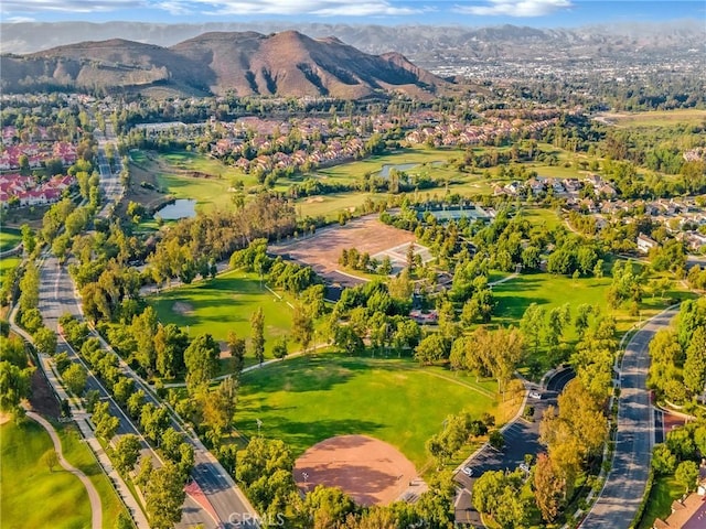 125 Heath Meadow Pl, Simi Valley, CA 93065 - aerial perspective of suburban area with mountains