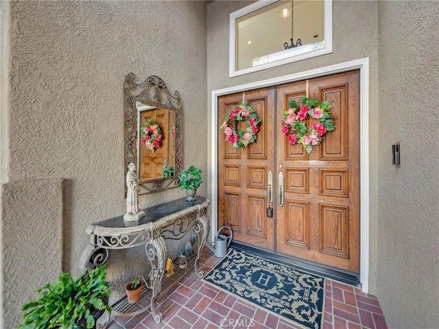125 Heath Meadow Pl, Simi Valley, CA 93065 - entrance to property featuring stucco siding