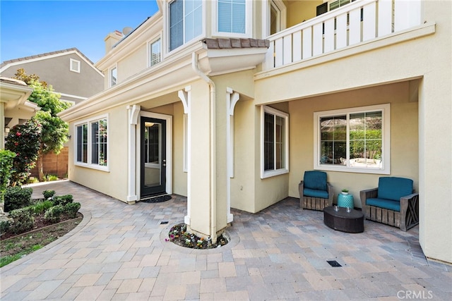 18 Beacon, Ladera Ranch, CA 92694 - view of patio / terrace with a balcony
