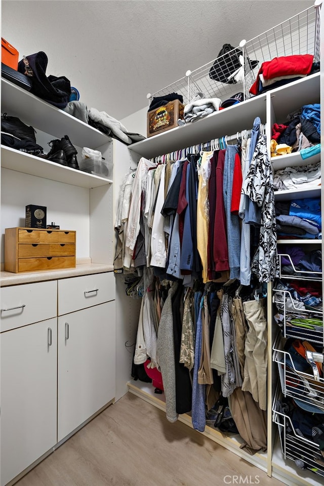 18 Beacon, Ladera Ranch, CA 92694 - spacious closet featuring light wood-style flooring