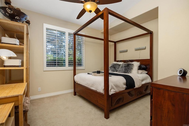 1034 Via Reata, Vista, CA 92081 - carpeted bedroom featuring baseboards and a ceiling fan