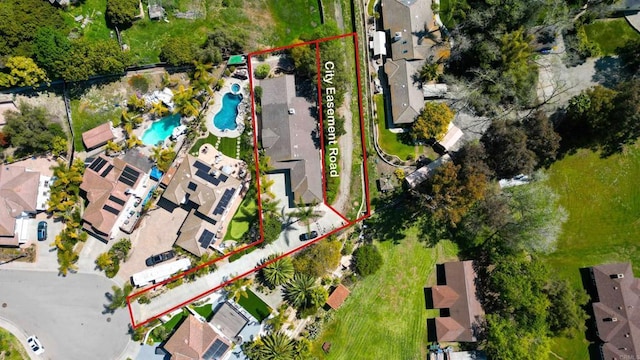 1034 Via Reata, Vista, CA 92081 - birds eye view of property