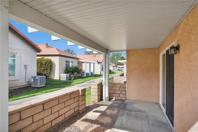 19071 Stoddard Way, Apple Valley, CA 92308 - view of patio / terrace featuring a residential view