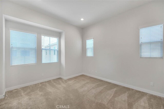 6 Crown Point Dr, Rancho Mission Viejo, CA 92694 - empty room featuring light carpet, recessed lighting, and baseboards