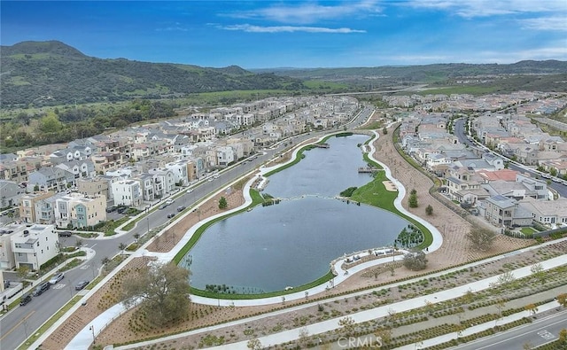 6 Crown Point Dr, Rancho Mission Viejo, CA 92694 - birds eye view of property featuring a water and mountain view and a residential view