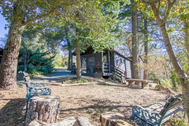 2112 Whispering Pines Dr, Julian, CA 92036 - view of yard
