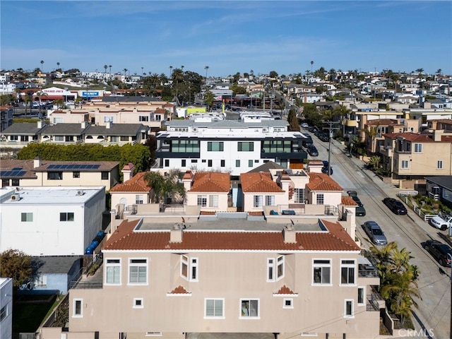 619 10th St, Hermosa Beach, CA 90254 - drone / aerial view with a residential view
