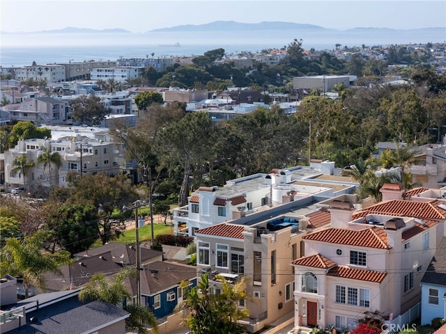 619 10th St, Hermosa Beach, CA 90254 - bird's eye view with a water and mountain view