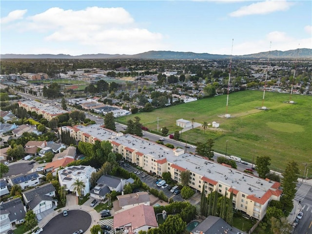 12720 Burbank Blvd Unit 323, Valley Village, CA 91607 - drone / aerial view of a mountain backdrop