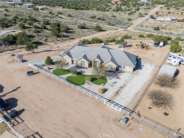7922 Los Palmas Dr, Oak Hills, CA 92344 - aerial view