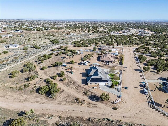 7922 Los Palmas Dr, Oak Hills, CA 92344 - bird's eye view featuring view of desert