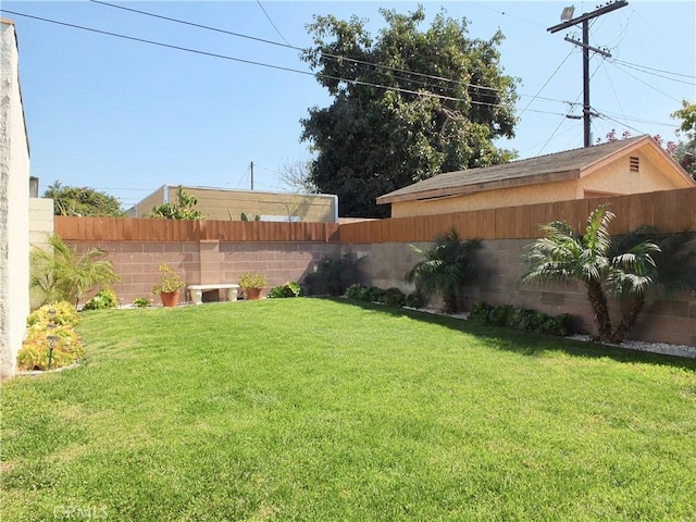 8912 Mettler St, Los Angeles, CA 90003 - view of yard with fence