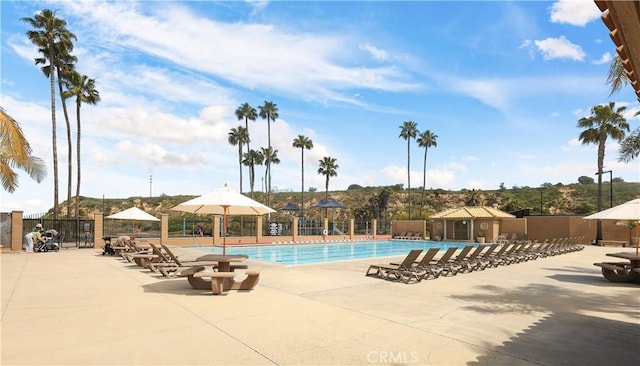 237 Canal St, Newport Beach, CA 92663 - community pool featuring a patio