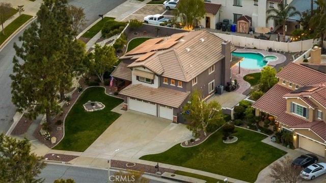 aerial view