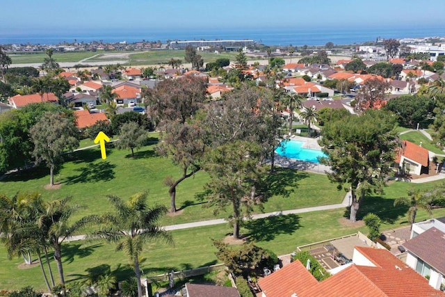 6462 Camino Del Parque, Carlsbad, CA 92011 - aerial perspective of suburban area featuring a pool