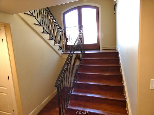 304 27th St, Manhattan Beach, CA 90266 - stairs with wood finished floors