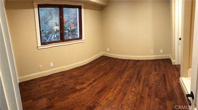 304 27th St, Manhattan Beach, CA 90266 - spare room with baseboards and dark wood-style floors