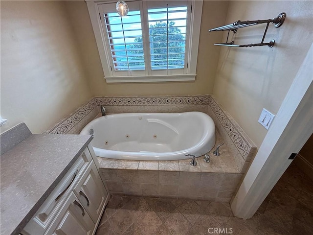 304 27th St, Manhattan Beach, CA 90266 - bathroom with a tub with jets and vanity