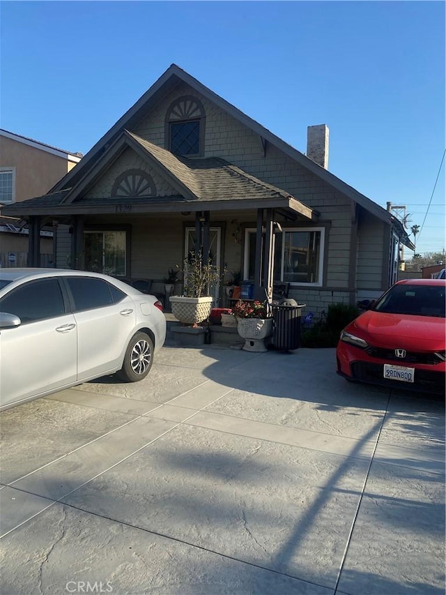1329 W 3rd St, San Bernardino, CA 92410 - view of front of house featuring a chimney