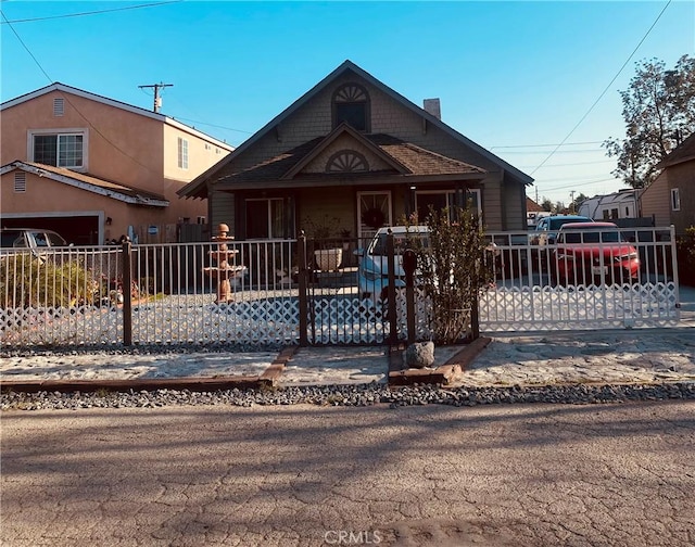 1329 W 3rd St, San Bernardino, CA 92410 - view of front facade with fence