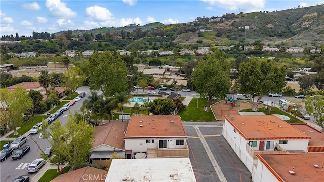26497 Calle San Francisco Unit 60F, San Juan Capistrano, CA 92675 - drone / aerial view featuring a mountain view and a residential view