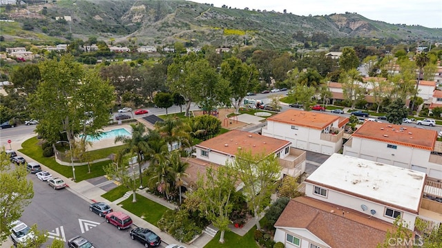 26497 Calle San Francisco Unit 60F, San Juan Capistrano, CA 92675 - birds eye view of property with a residential view and a mountain view