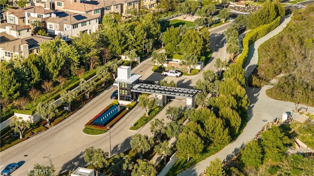 drone / aerial view featuring a residential view