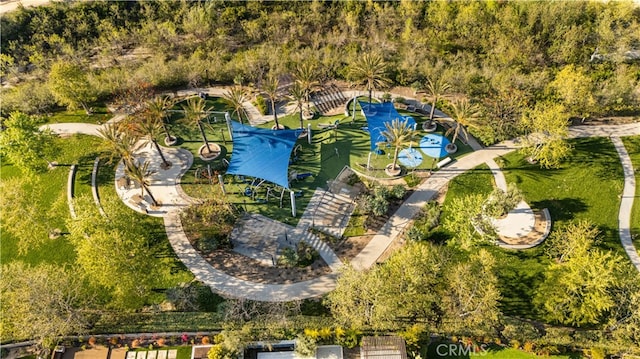 bird's eye view
