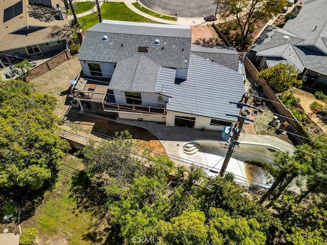bird's eye view