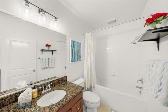 35 Jonquil, Irvine, CA 92618 - bathroom with toilet, shower / tub combo with curtain, and vanity