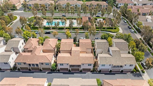 35 Jonquil, Irvine, CA 92618 - aerial perspective of suburban area featuring a pool