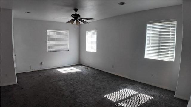 464 W E St, Colton, CA 92324 - carpeted spare room featuring a ceiling fan and baseboards