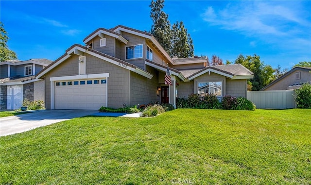 41768 Via El Greco, Temecula, CA 92592 - view of front facade featuring an attached garage and concrete driveway