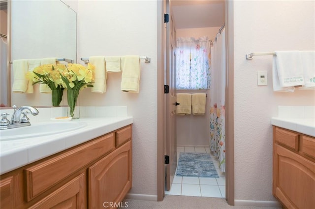 41768 Via El Greco, Temecula, CA 92592 - full bathroom featuring vanity and tile patterned flooring