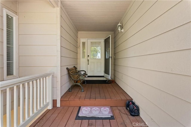 view of property entrance