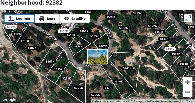 246LOT Ferndale Dr, Running Springs, CA 92382
