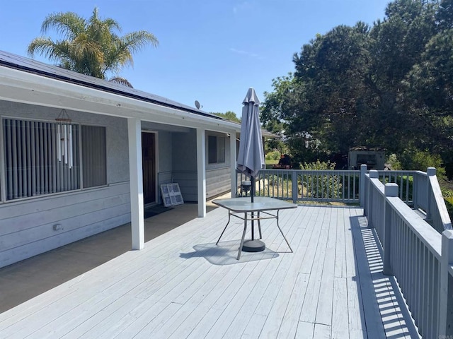554 Taylor St, Vista, CA 92084 - view of deck